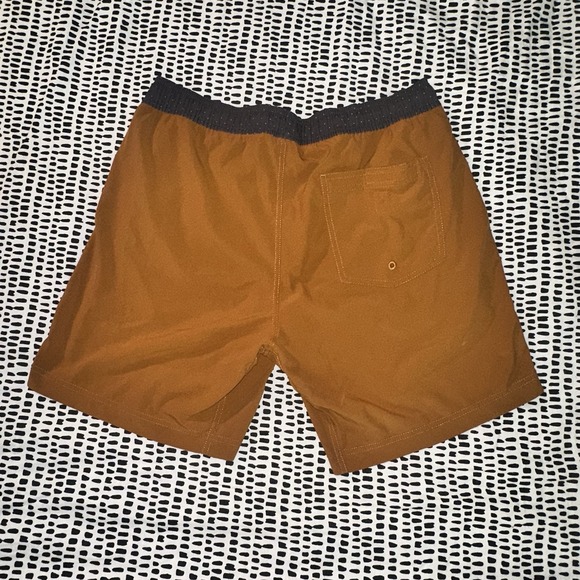 Vuori Mens Kore Shorts Medium Brown Drawstring Pockets Casual Running 7 Inseam - Picture 7 of 16